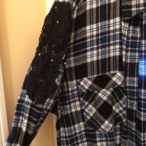 Express Flannel Button Down